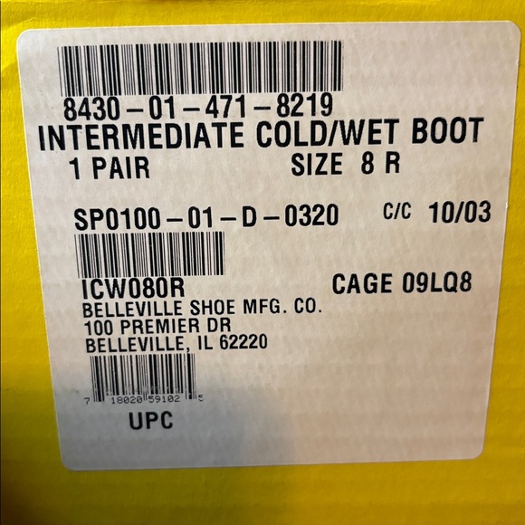 Belleville Women’s Black Tactical Boots Size 9.5 NIB - Picture 4 of 11